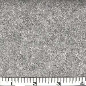  60 Wide Cotton Micro Terry Heather Grey Fabric By The 