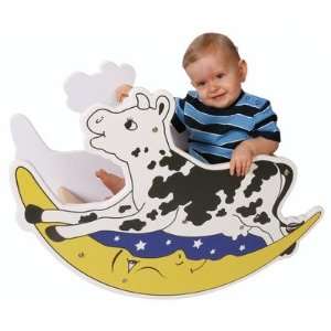  Wooden Cow Rocker Toys & Games