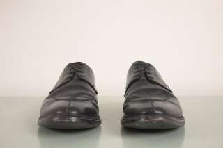 Allen Edmonds Walton   12 D   Black Split Toe Oxford Dress Shoes 