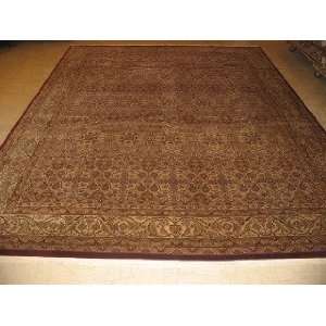  9x12 Hand Knotted Agra India Rug   94x123