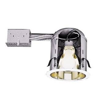  Light Fixture Kit with Black Baffle and White Trim