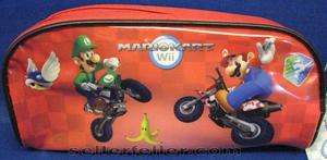 NINTENDO Mario MarioKart Wii makeup pouch PENCIL CASE  