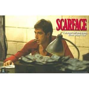  SCARFACE MOVIE POSTER   TRUTH   16 X 20 MINT #1007A