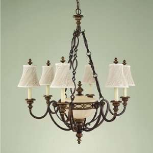  Murray Feiss F2105/61WAL Edwardian Collection 6 Light 