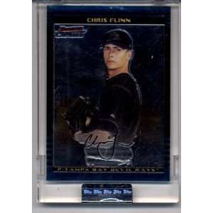  2002 Bowman Chrome Uncirculated #199 Chris Flinn   Tampa 