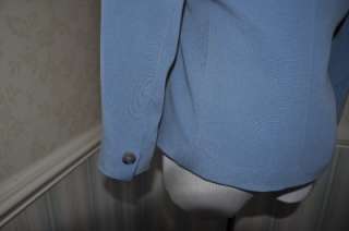 Dana Buchman Womens Blazer Jacket 2 Petite 100% Silk Gorgeous Baby 