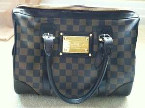 Authentic Louis Vuitton Berkeley Top Handle Bag  