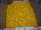 LOT OF YELLOW PLASTIC RUBBER END CAPS PIPE OR CONDUITS