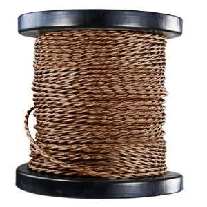  100 ft. Spool   Rayon Antique Wire   Brown   18 Gauge 