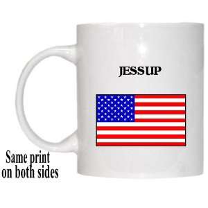  US Flag   Jessup, Maryland (MD) Mug 