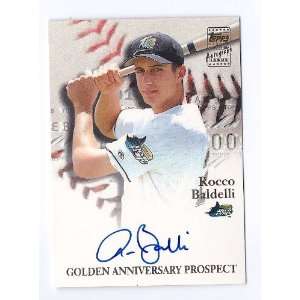  2001 Topps Golden Anniversary Prospect Autograph #RB Rocco 