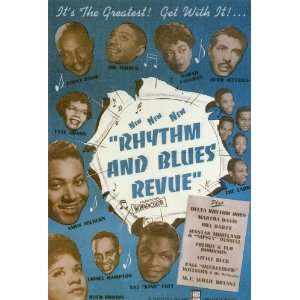  Rhythm and Blues Revue Movie Poster (27 x 40 Inches   69cm 