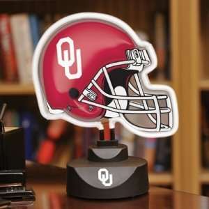 Oklahoma Sooners OU NCAA Neon Helmet Lamp  Sports 