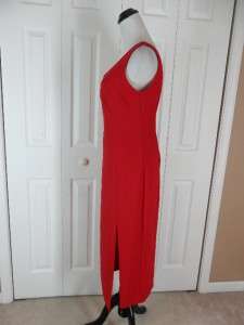 NEW Joseph Ribkoff Creations Size 6 Red HOT Cocktail Evening Dress W 