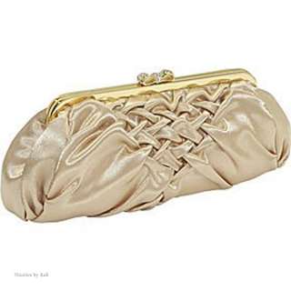   Fellini Isis Satin in 6 Colors Clutch Evening Handbag Purse Bag N018