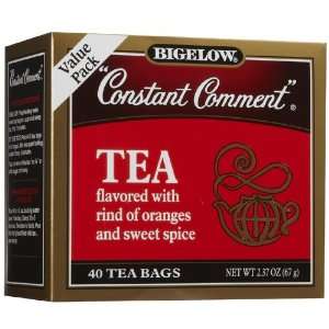 Bigelow Constant Comment Tea Bags, 40 ct, 2 pk  Grocery 