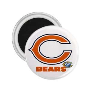  Chicago Bears NFL Logo Souvenir Magnet 2.25  