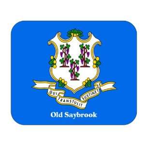   State Flag   Old Saybrook, Connecticut (CT) Mouse Pad 