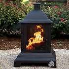   Colonial Outdoor Chiminea Portable Patio Deck Fire Pit Fireplace
