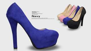 New Classic Womens Shoes Platforms Stilettos High Heels Pumps Multi 