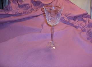 Vintage Mikasa Stemmed Crystal Goblets Coventry TS104  