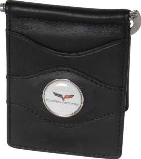 2005   2012 Corvette C6 Leather Currency Organizer Wallet  