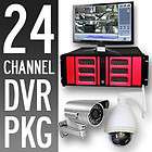   PTZ DVR H.264 Video Surveillance Camera Package CCTV Security