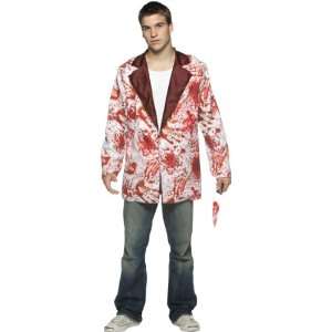   Bloody Blazer Adult Costume / Red   Size One   Size Fits Most Adults