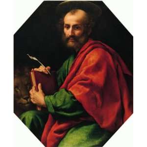   paintings   Carlo Dolci   24 x 30 inches   Saint Mark