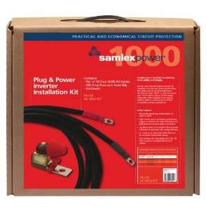  Samlex DC 1000 KIT 100A Inverter Installation Kit Includes 