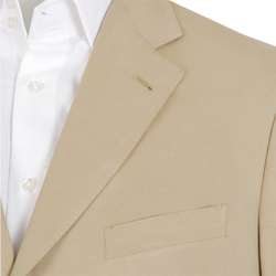 Ibiza 3 button Mens Silk and Linen Blend Suit  