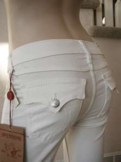 NWT True Religion womens Misty super skinny legging jeans in optic 