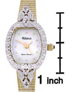   by Lucien Piccard Womens Classic Diamond Watch  