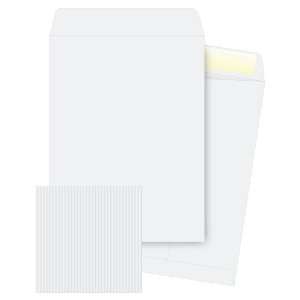   Envelopes, Embossed, 9x12, 28lb, White, 100/Box