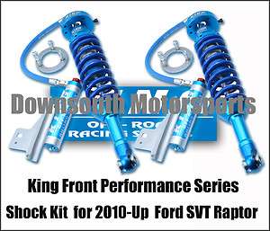 King Ford F150 SVT Raptor Front Performance Series Shock Kit with 