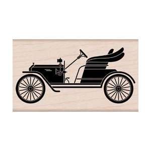  Hero Arts Mounted Rubber Stamps 2.25X3.25X1 Vintage Car 