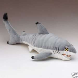  18 Black Tip Shark Plush Stuffed Animal Toy Toys & Games