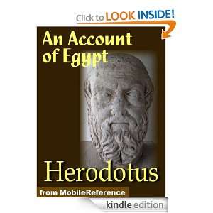 An Account of Egypt (mobi) Herodotus  Kindle Store