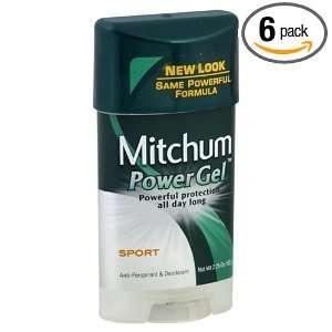 Mitchum Anti Perspirant & Deodorant Power Gel, Sport, 2.25 oz (63 g 