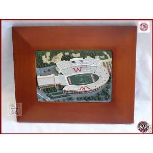 Wisconsin Badgers Football Camp Randall Stadium Plaque  