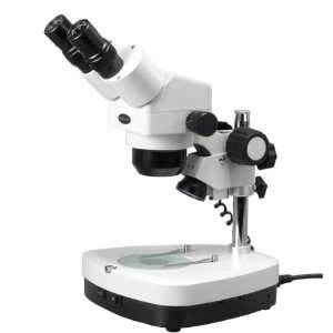  AmScope 10X 80X Stereo Zoom Binocular Microscope + Dual 