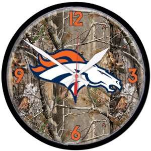 Denver Broncos Wall Clock (Realtree)