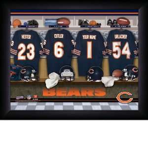  Chicago Bears Personalized Locker Room Photo Sports 