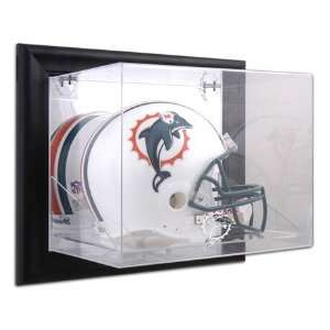   Memories Black Framed NFL Team Logo Wall Mounted Helmet Display Case