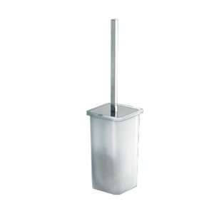   03 13 Wall Mounted Square White Glass Toilet Brush Holder 5733 03 13