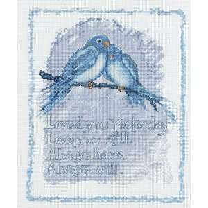  Sentiments Love You Always Cross Stitch Kit Everything 