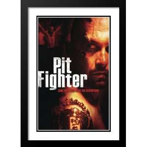  Pit Fighter 20x26 Framed and Double Matted Movie Poster 