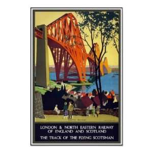  Vintage Travel Poster London Railway Scotland