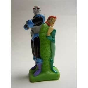   Batman Novelty Plastic Figurine   Poison Ivy & Mr. Freeze 3.5 Inches