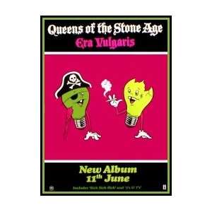 QUEENS OF THE STONE AGE Era Vulgaris Music Poster